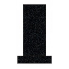 Вертикальный памятник черный гранит (Китай) 100x40