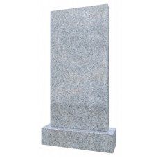 Вертикальный памятник серый гранит 100x40