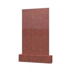 Вертикальный памятник красный гранит 100x40